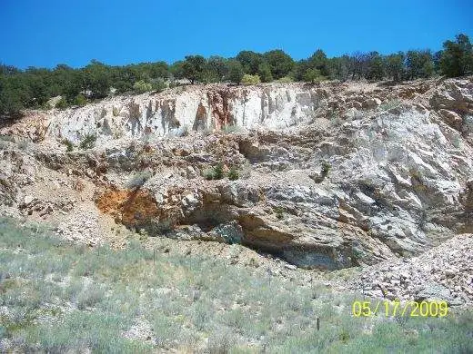 Old Spanish Workings - San Pedro Mine area--Old Spanish Workings