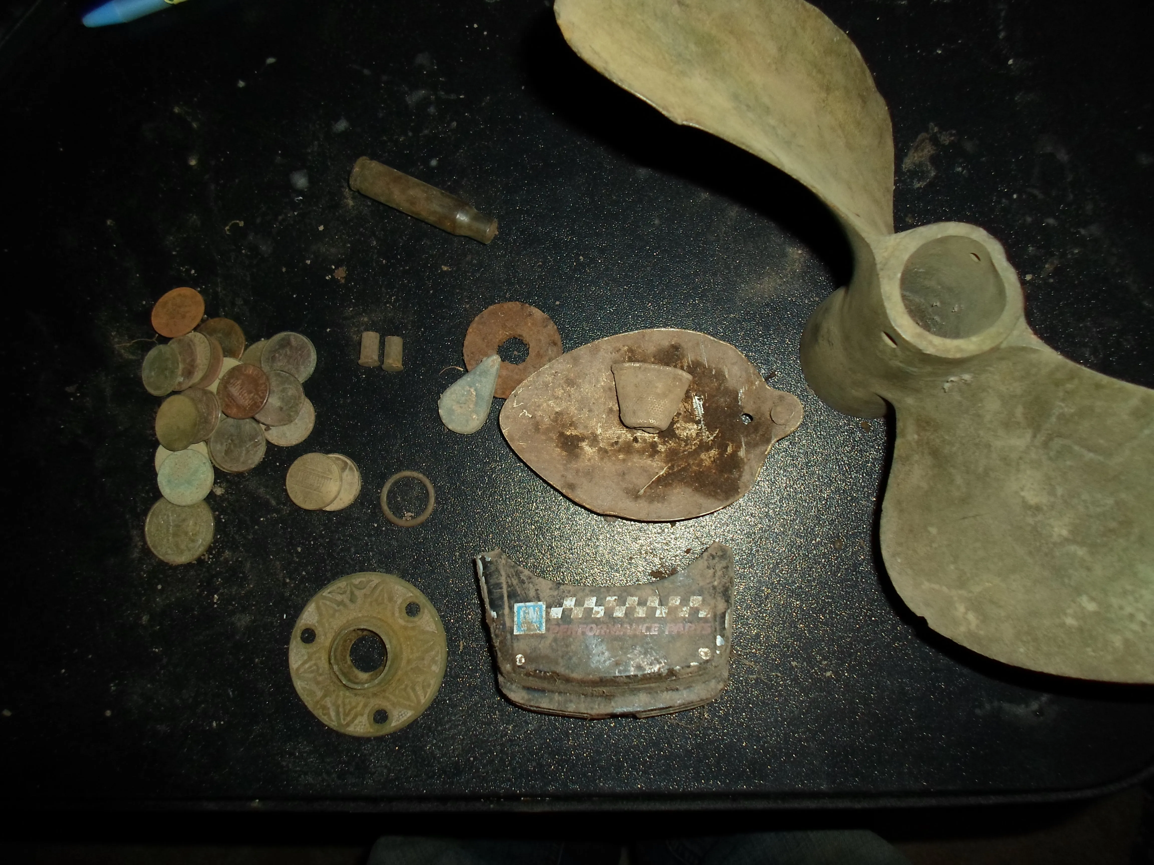 over 1 1/2lbs of copper in that boat prop!