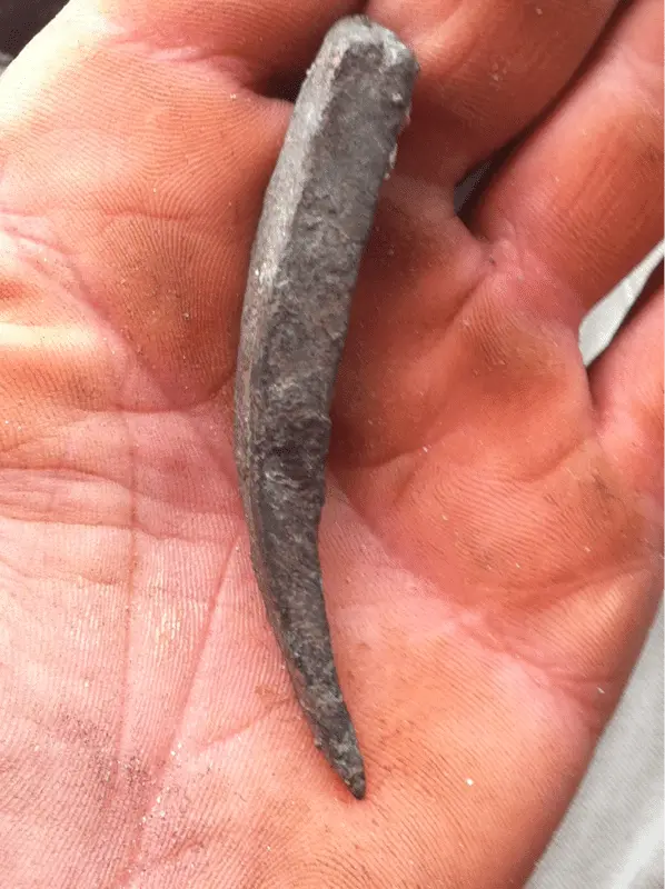 Partial 1715 shipwreck beach ships spike