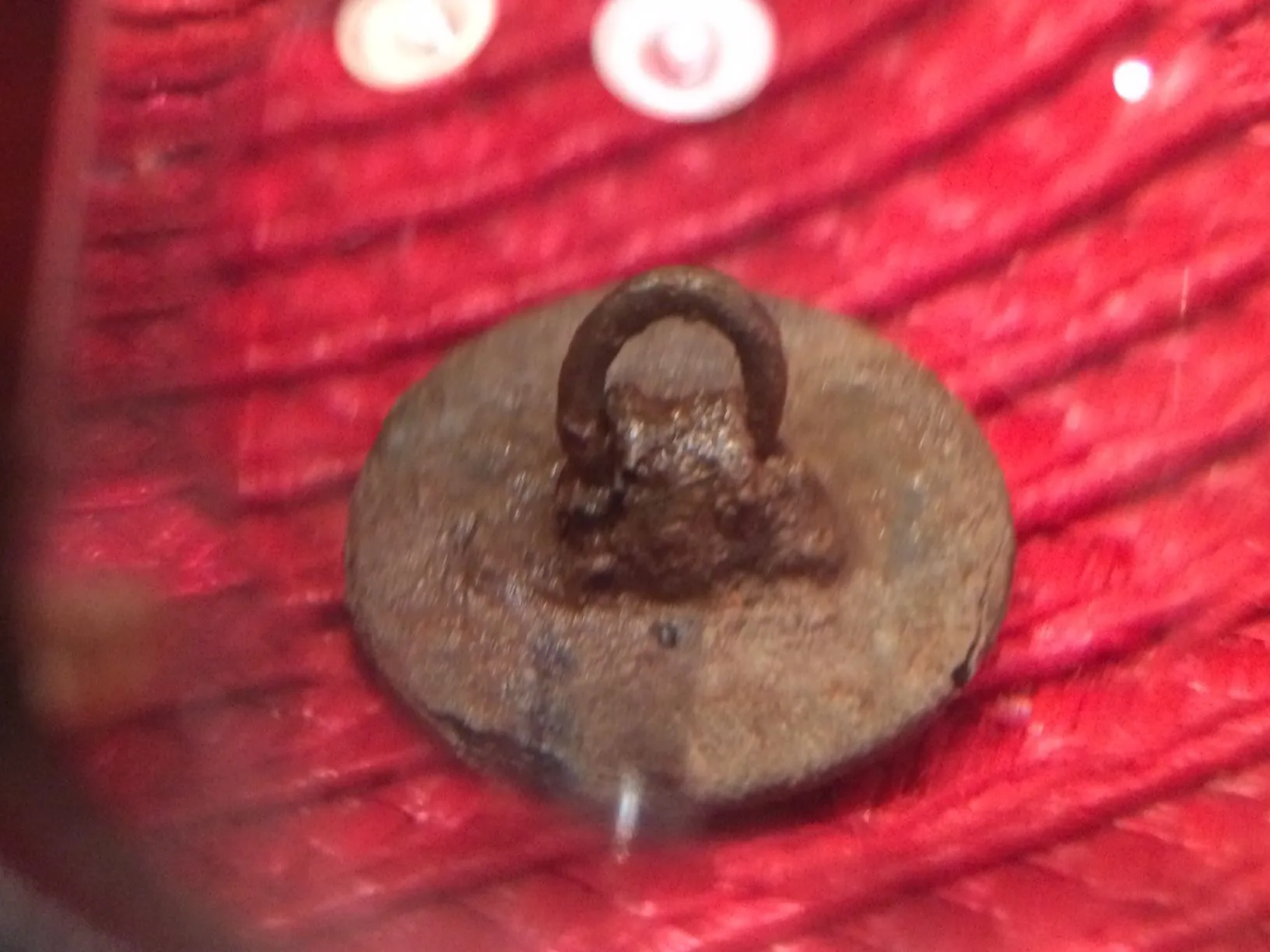 Pewter Button Shank