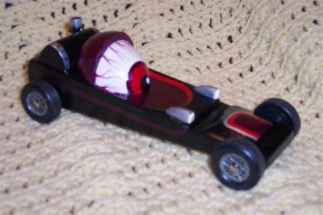 Pinewood Car - My sons winning pinewood car we built.
