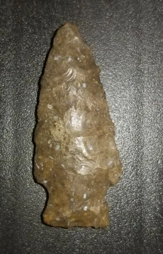 Point 2 - Small (Unknown?) Point with Crystal Inclusions Face 1