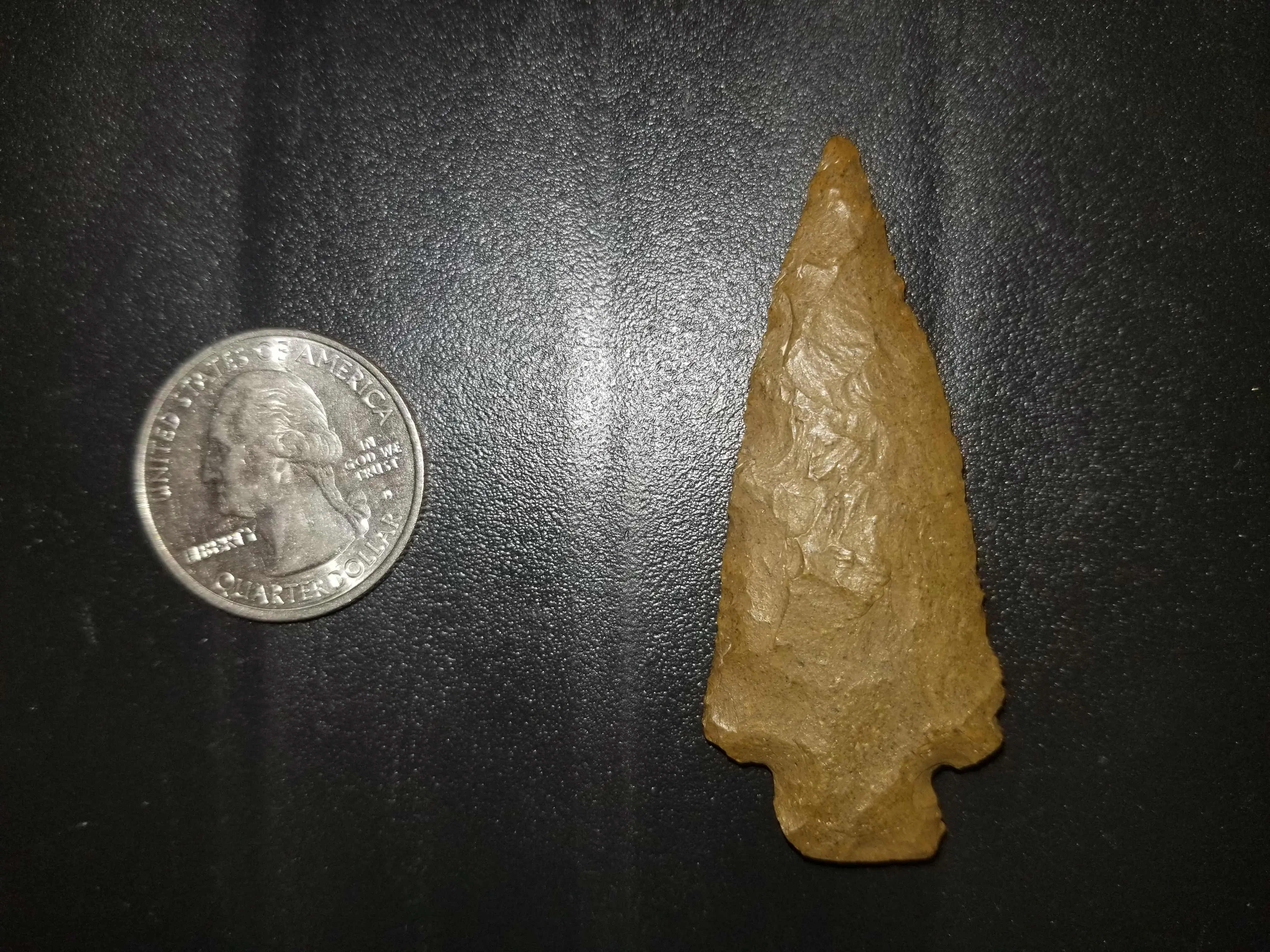 Point 4 - Medium/Small (Apple Creek?) Point Bottom/Down (Kentucky River Jasper?)