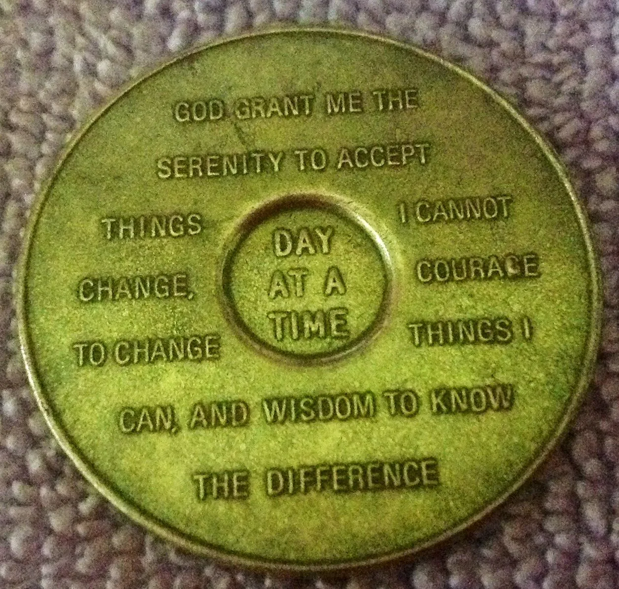 Recovery Token
14 Years Clean
Found 09/23/13
Columbus, Ms