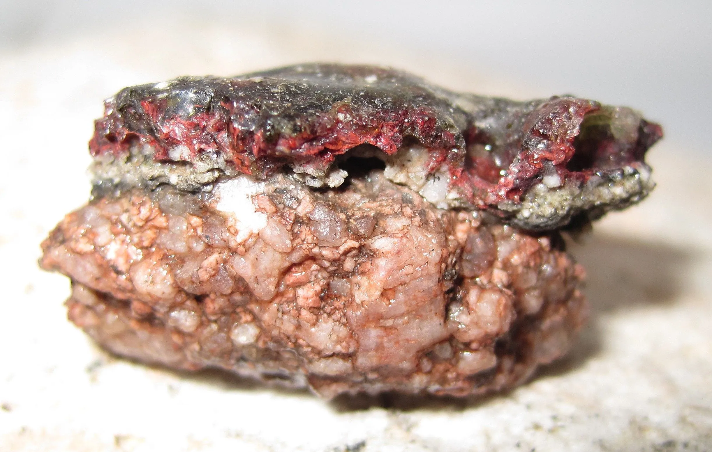 Red Trinitite Rock Star Trinitite