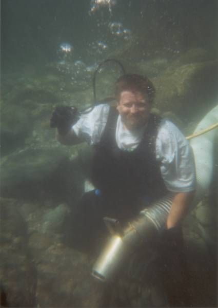 Reed's best underwater pic from 2000 Yuba River trip.