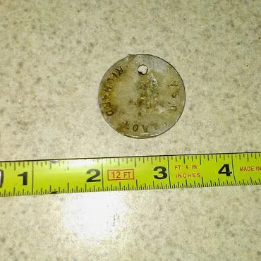 Richard Love Dog Tag WW1