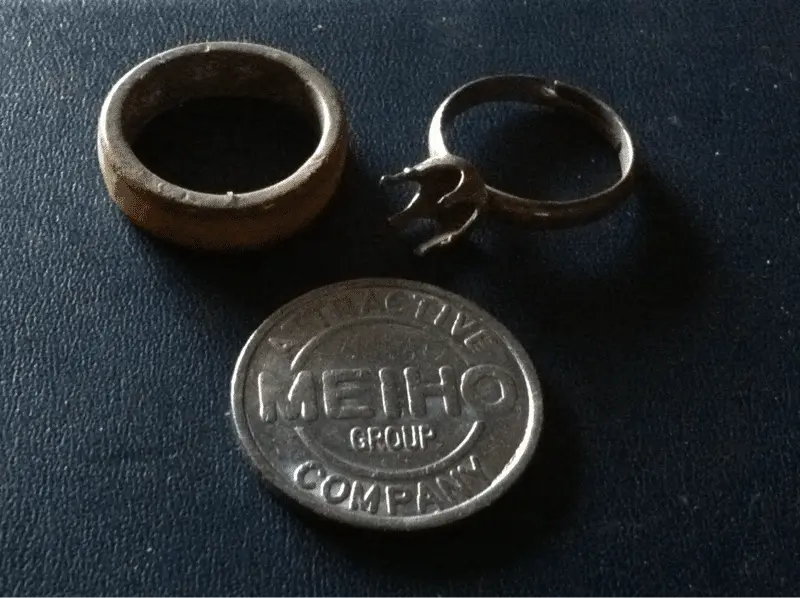 Ring #27 & 28 junk metal