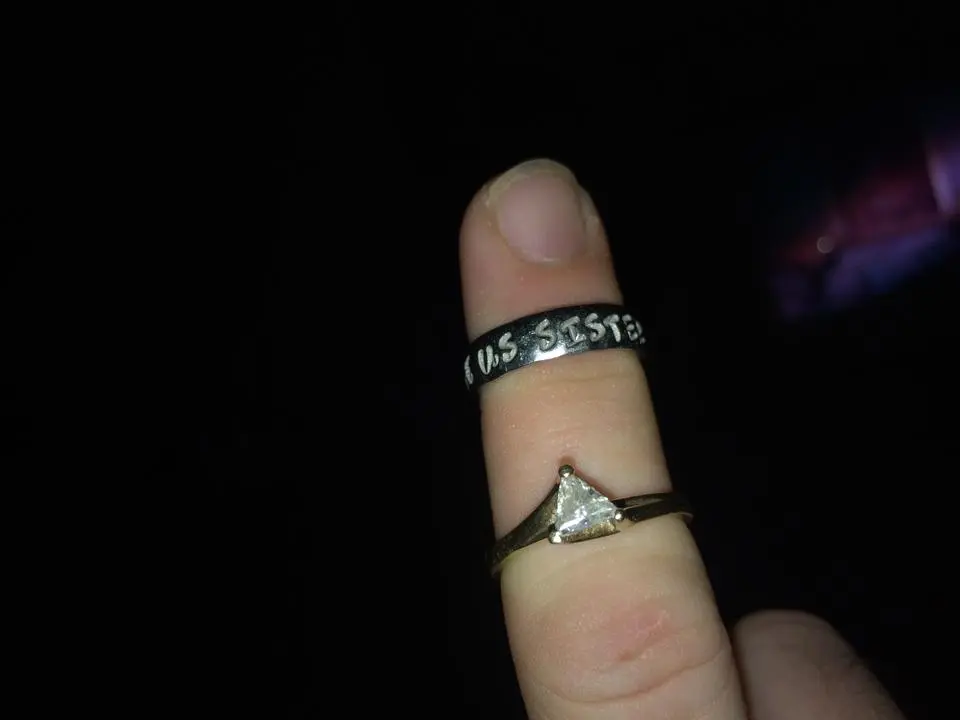 Rings from beach -Cocoa Beach, FL