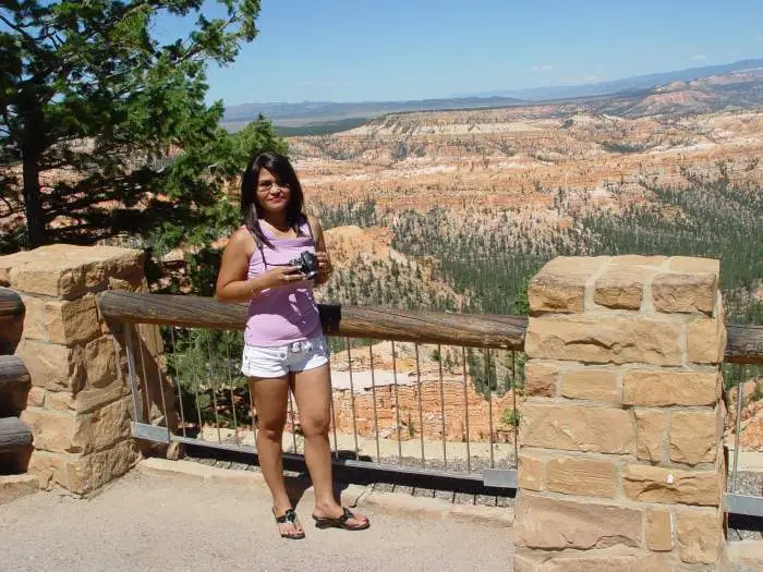 Sally at Bryce N.P. Utah 8/2009