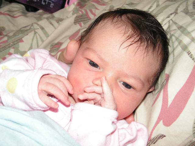 Samantha Michelle - This is our beautiful new daughter Samantha.