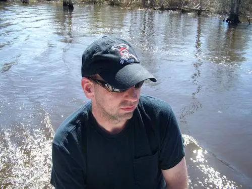 Sandy Island Hunt - This was taken as my team of Treasure Hunters were scanning the River Floor near Sandy Island, SC searching for a sunken vessel wh