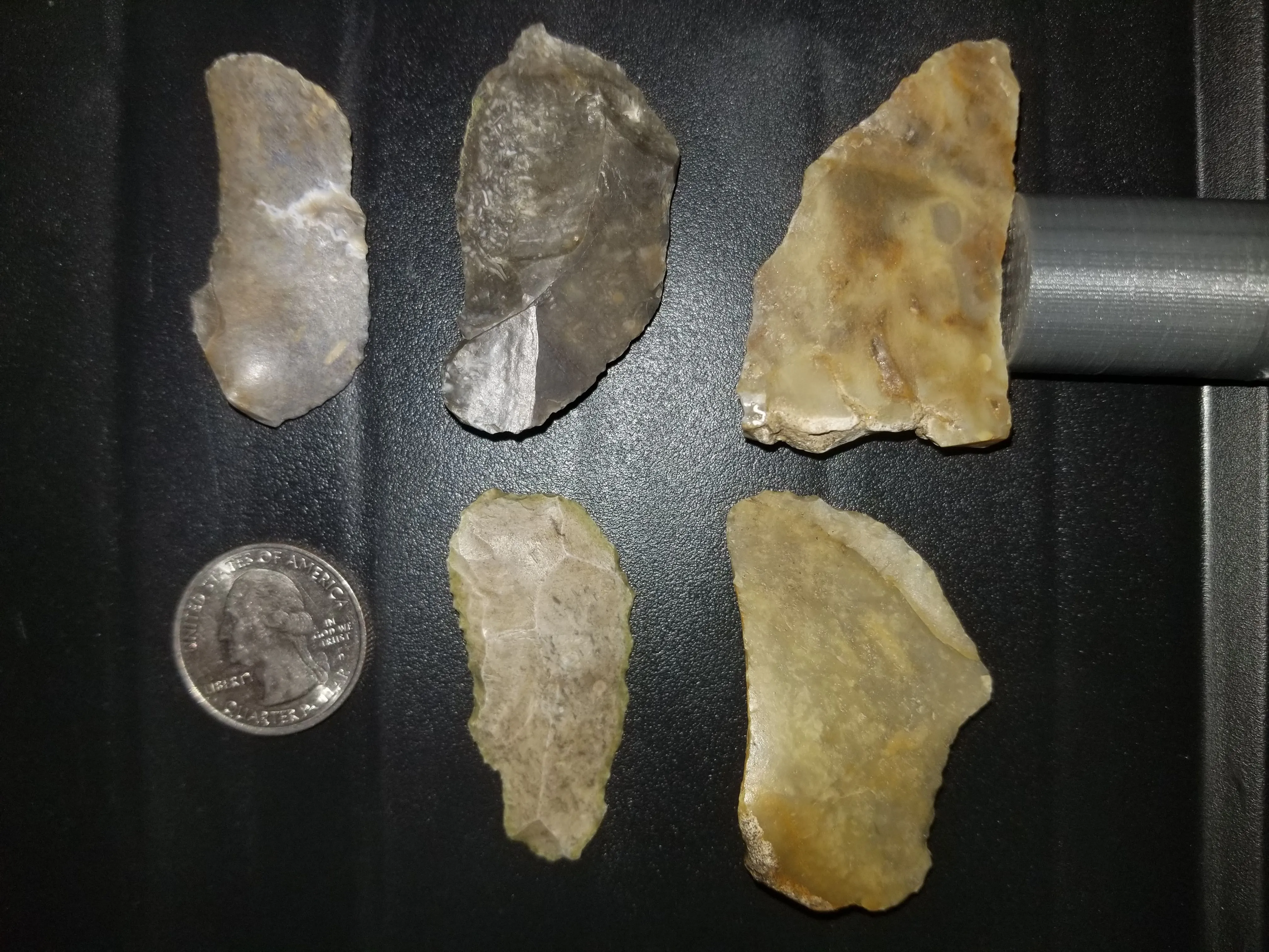 Scrapers/Worked Chert 2 - Top/Down