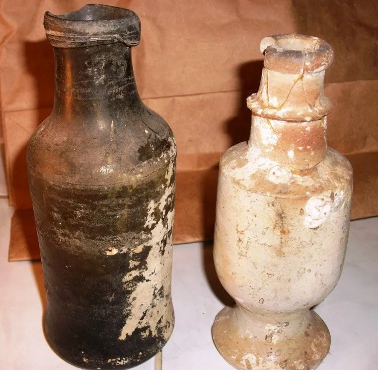 shipwreck bottles GREEK SET 1