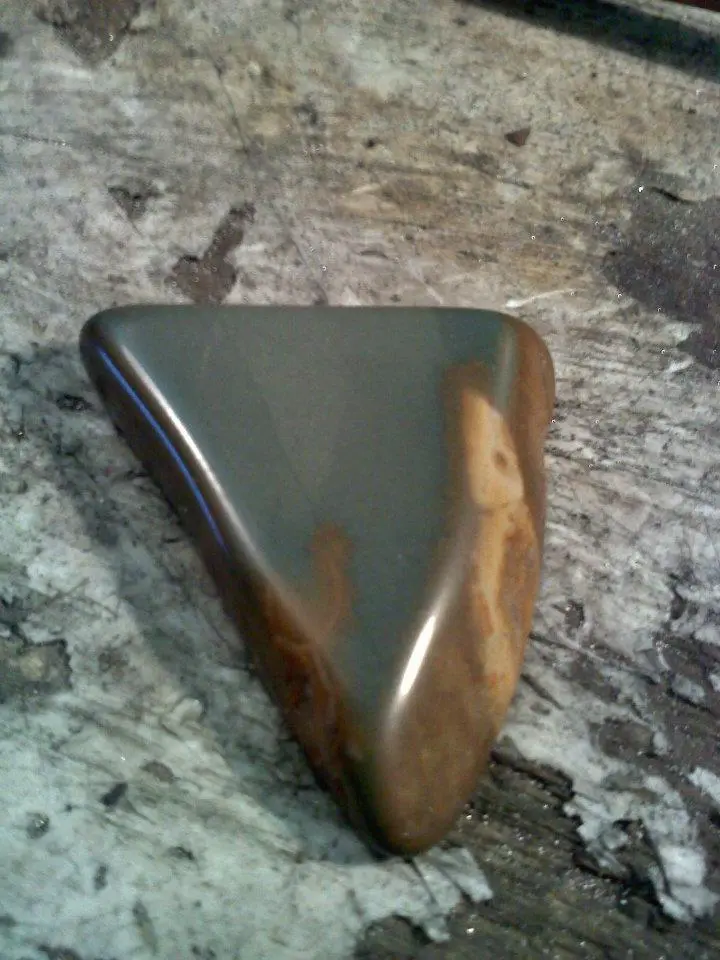 Shot of the stone