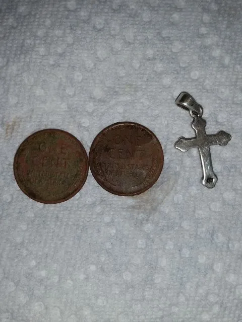 Silver Cross with Wheats reverse
January 2015