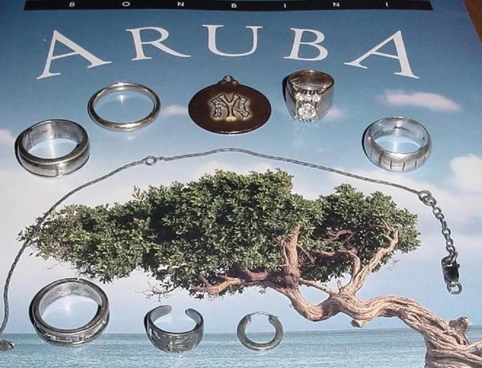 SILVER & GOLD FROM AN ARUBA TRIP