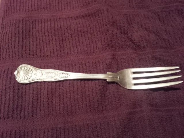 Silver Plated Fork