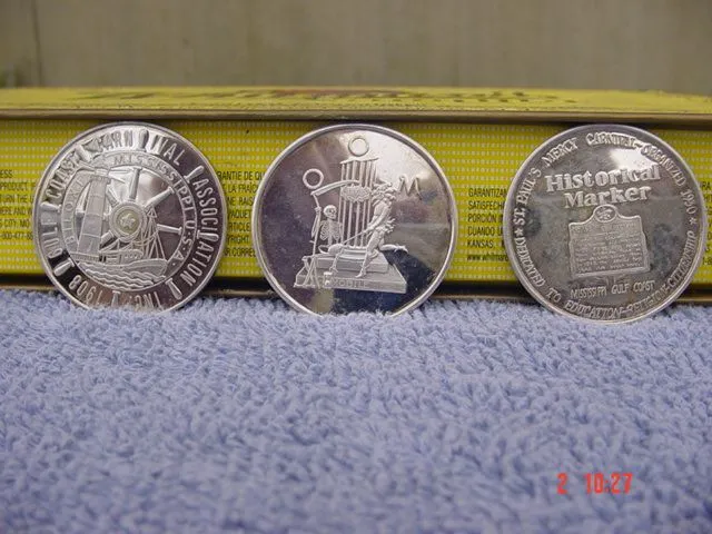 silver rounds 3 oz.