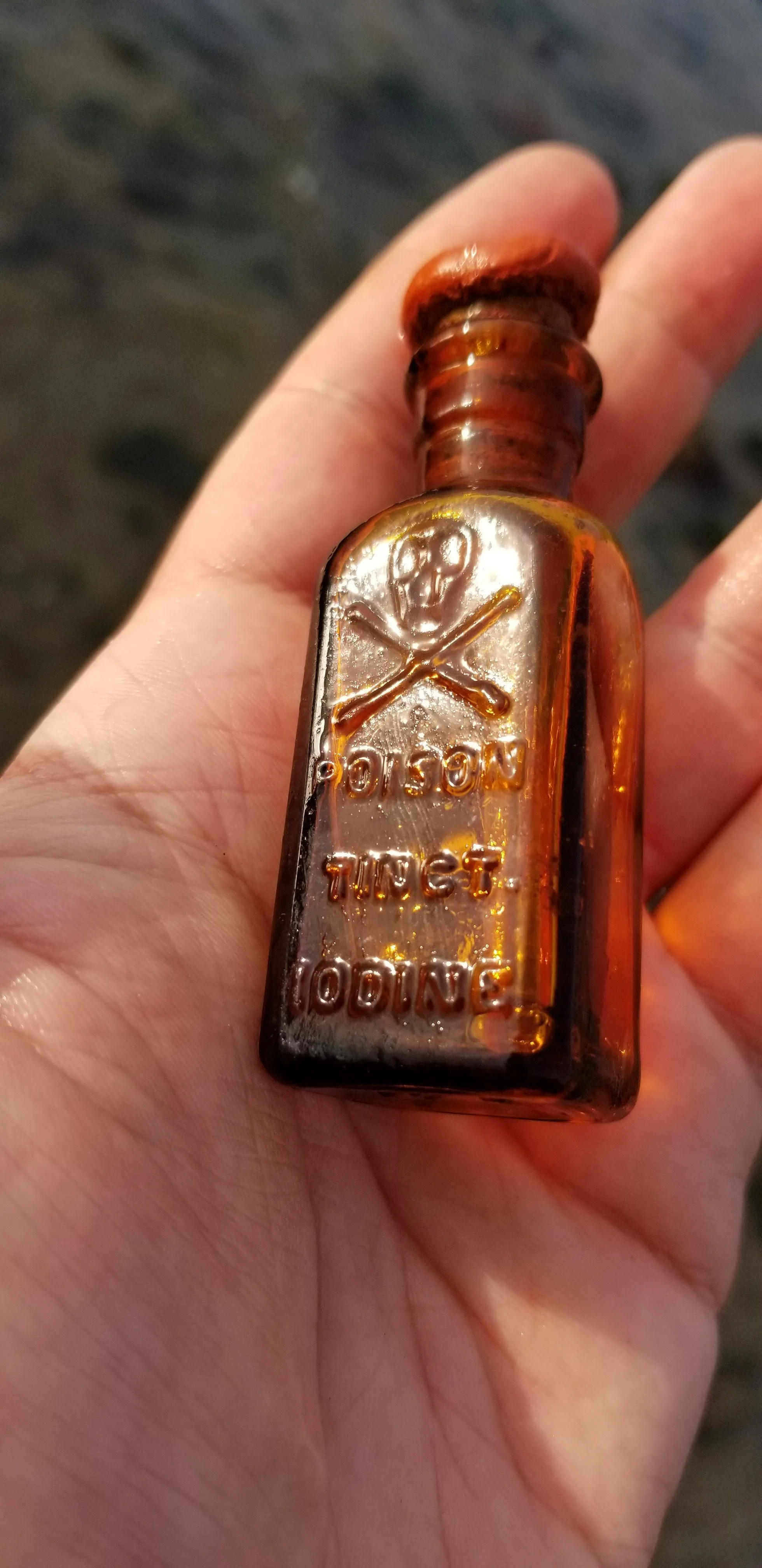 Skull and Crossbones Poison Bottle