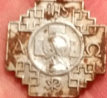 Small religious pendant (front)