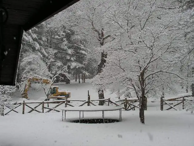 Snow in the Carolina Mountains - A gruesome display of mother nature at her worst!