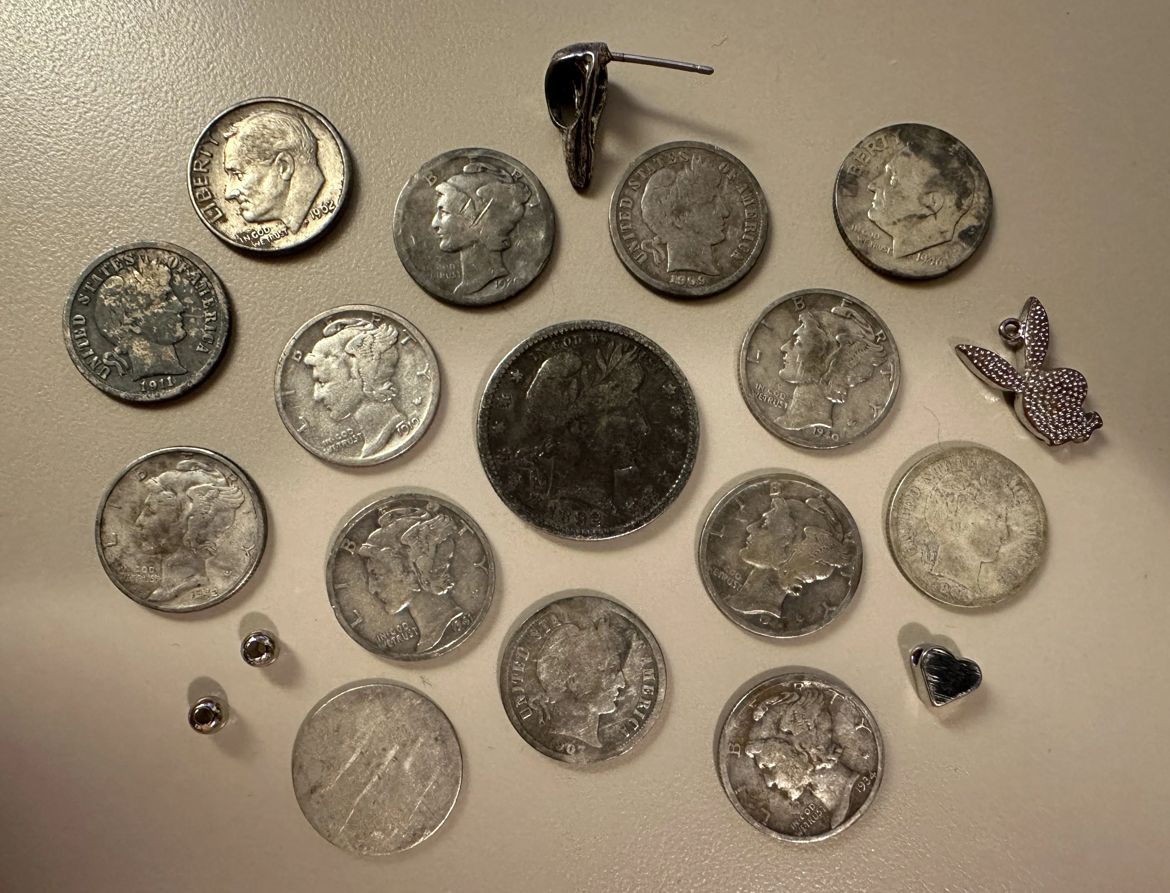 Some Silver Finds. Indiana.