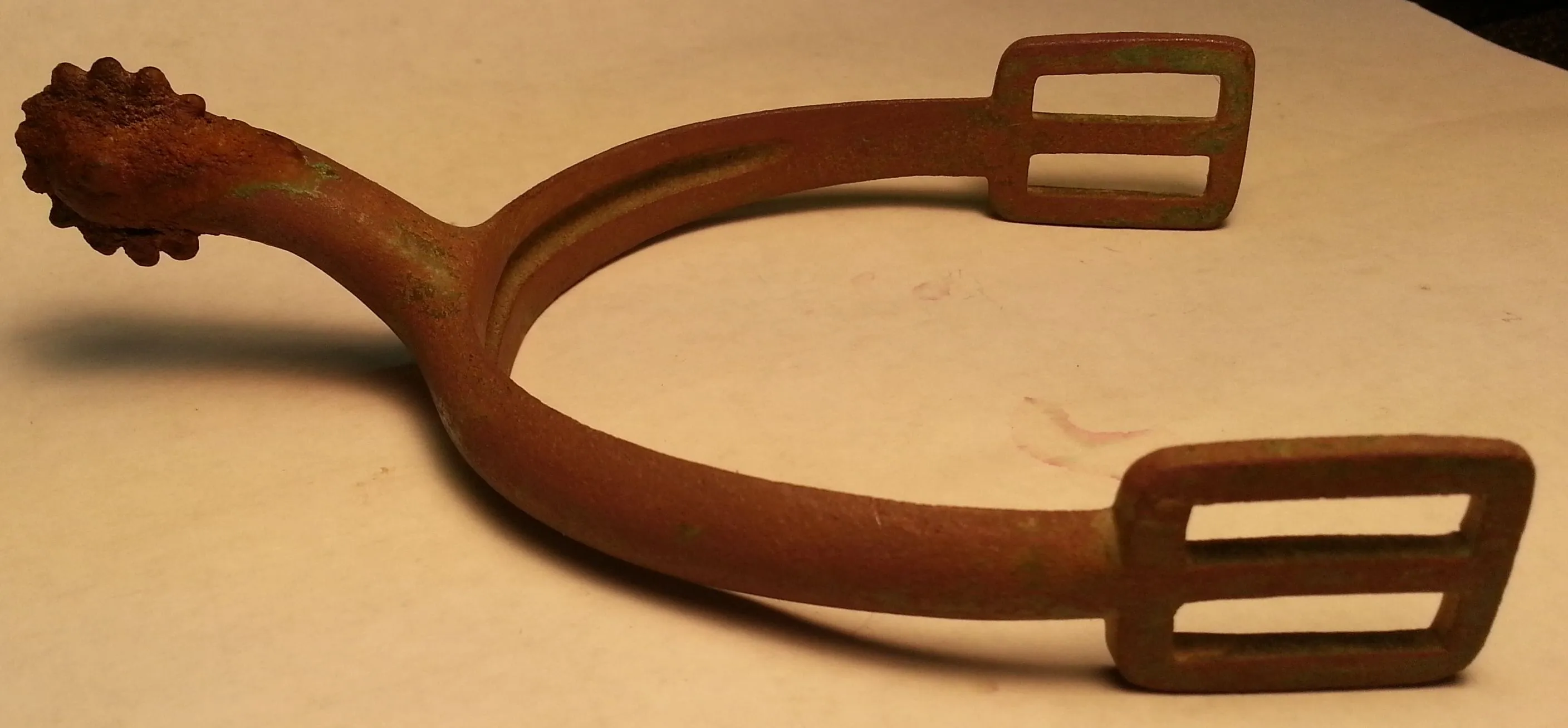 Spur Swan neck rowels