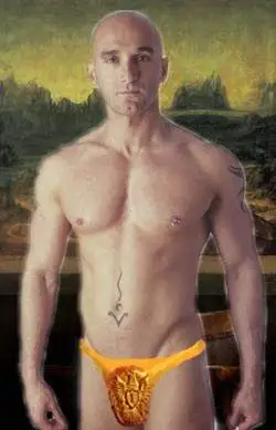 The controversial Buttonman - Jeff almost banned me cuz I showed buttonman's chest.  Not really but it's a good story.