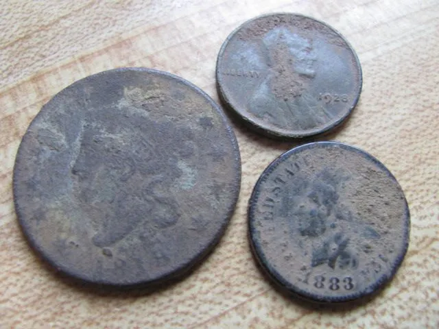 The day of the 8's makes a Penny trifecta! 1818, 1883, 1928.