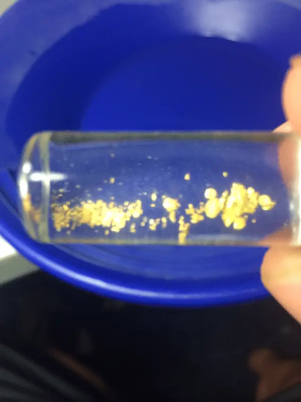 The gold from 4 mini adventures combined together