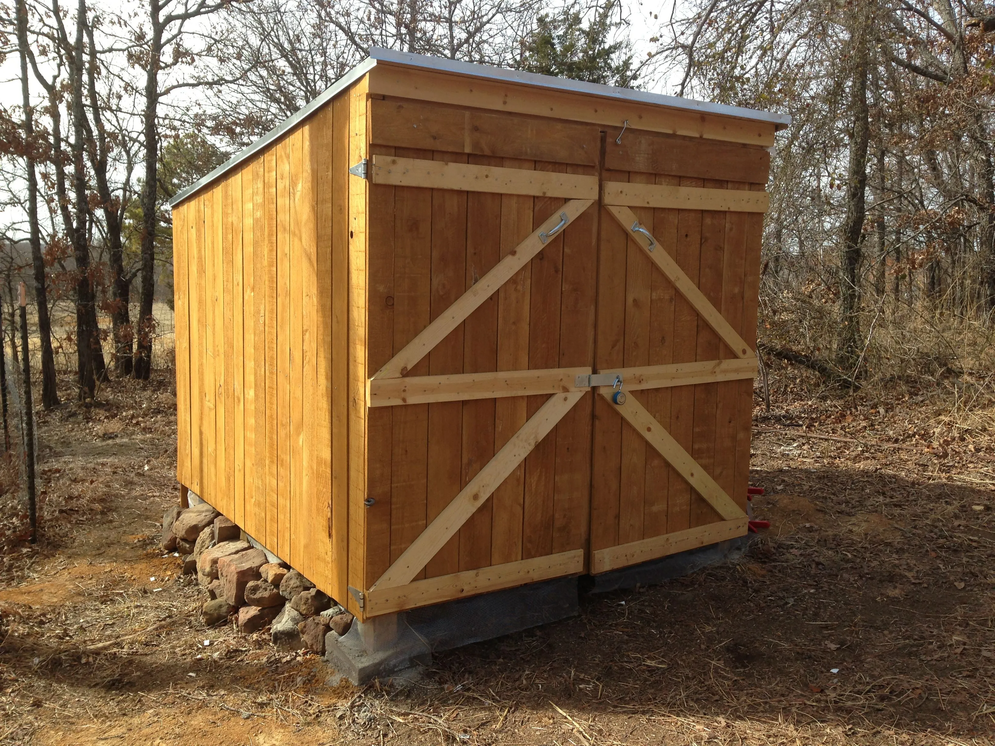 the shed finished 16 Feb 2014