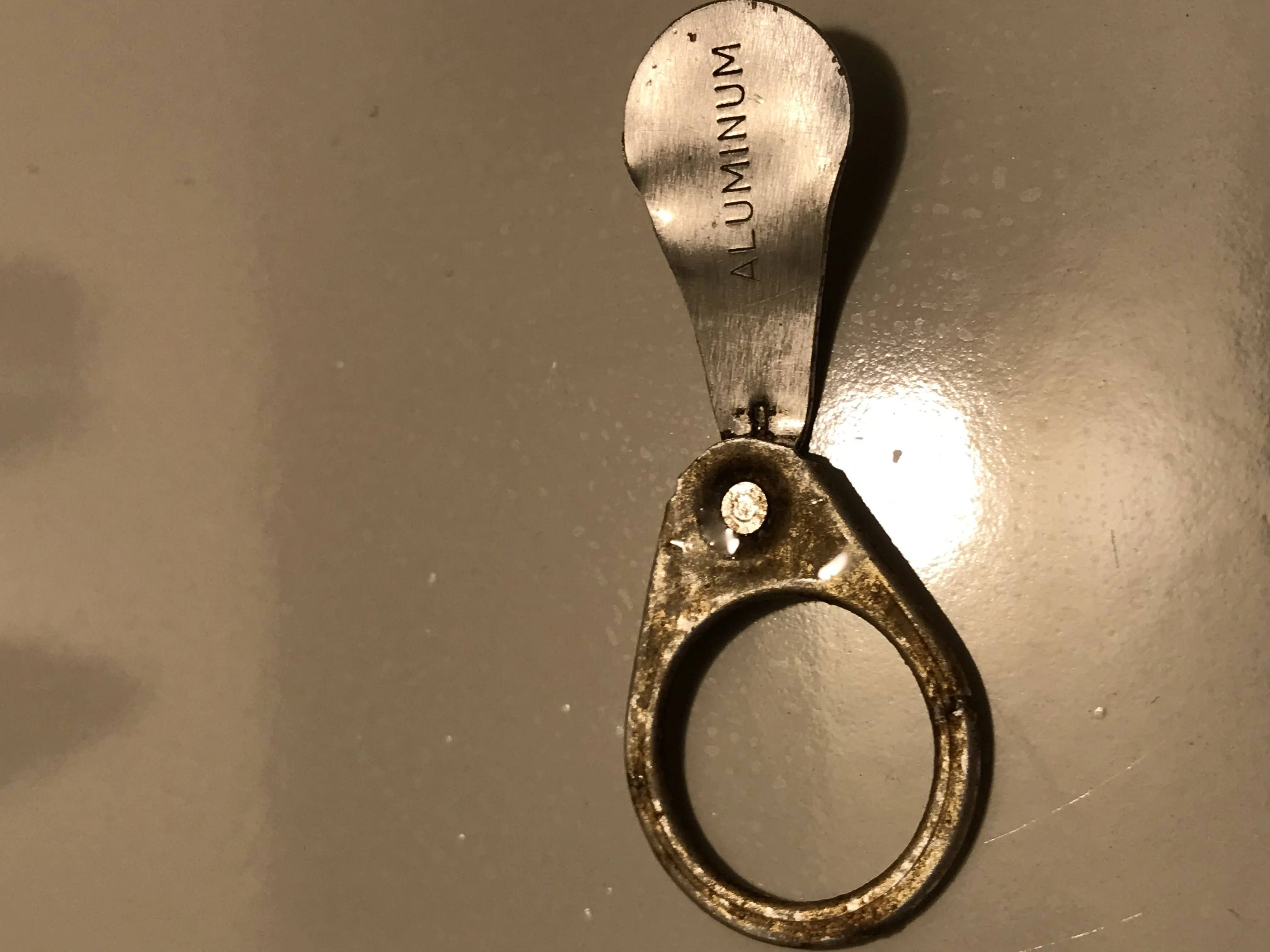 These go hand in hand with metal detecting. I Like how it’s stamped Aluminum on it