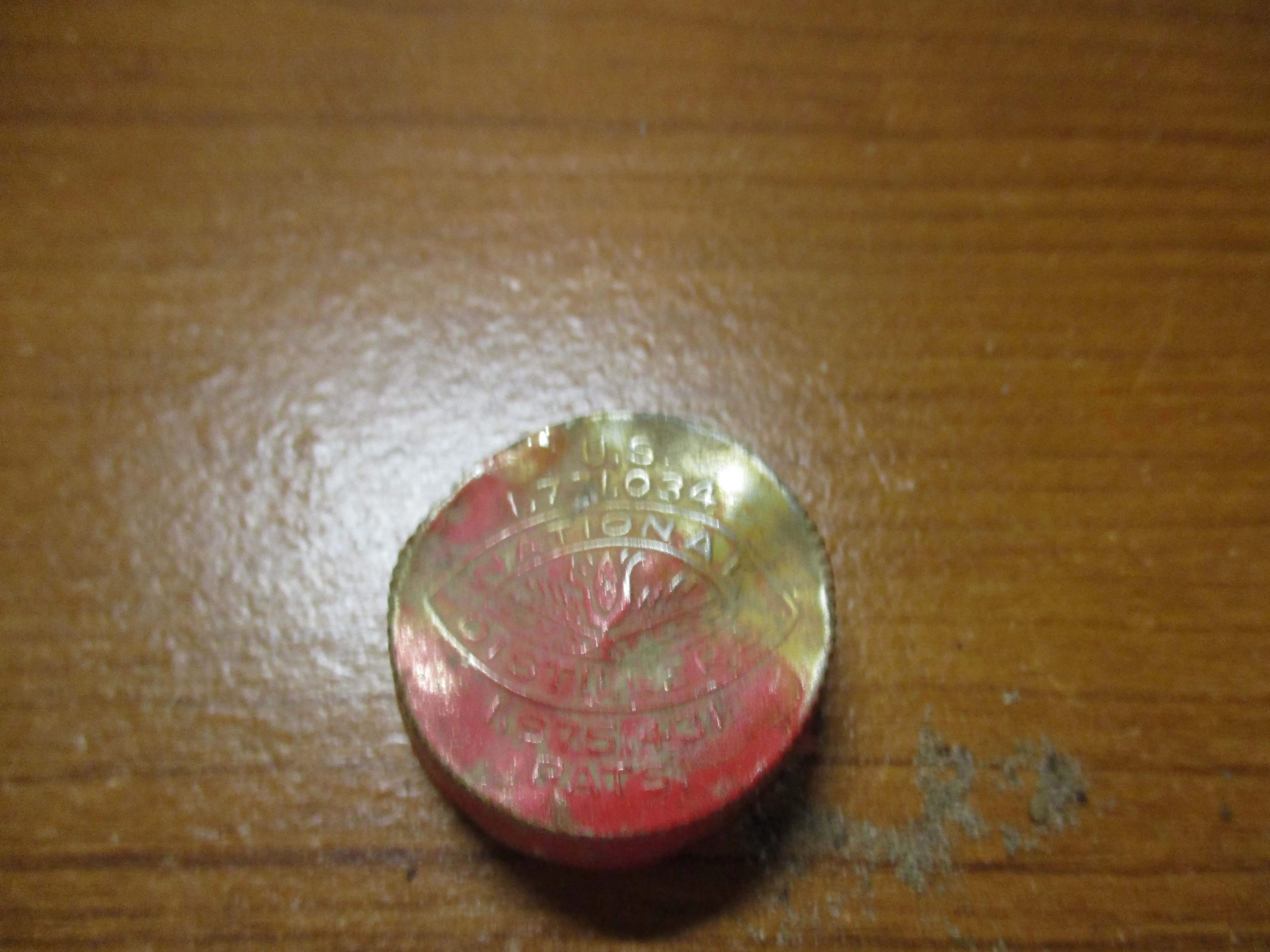 this a whiskey top issued before probation era