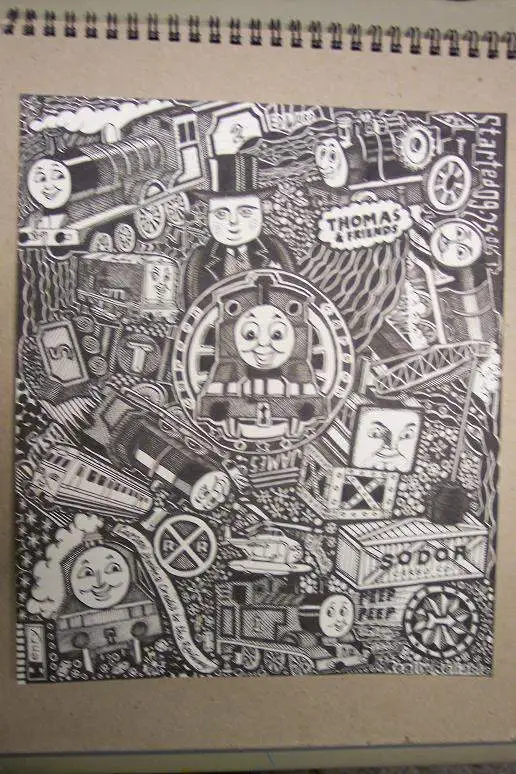 Thomas for Nephew - Thomas the Tank Engine Drawing for my Nephew