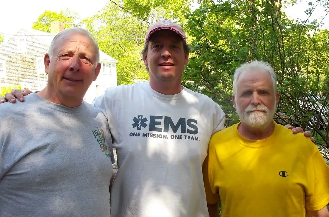 THREE GREAT WATER HUNTERS - JIM IN MA...SURFNTURF...RALPH