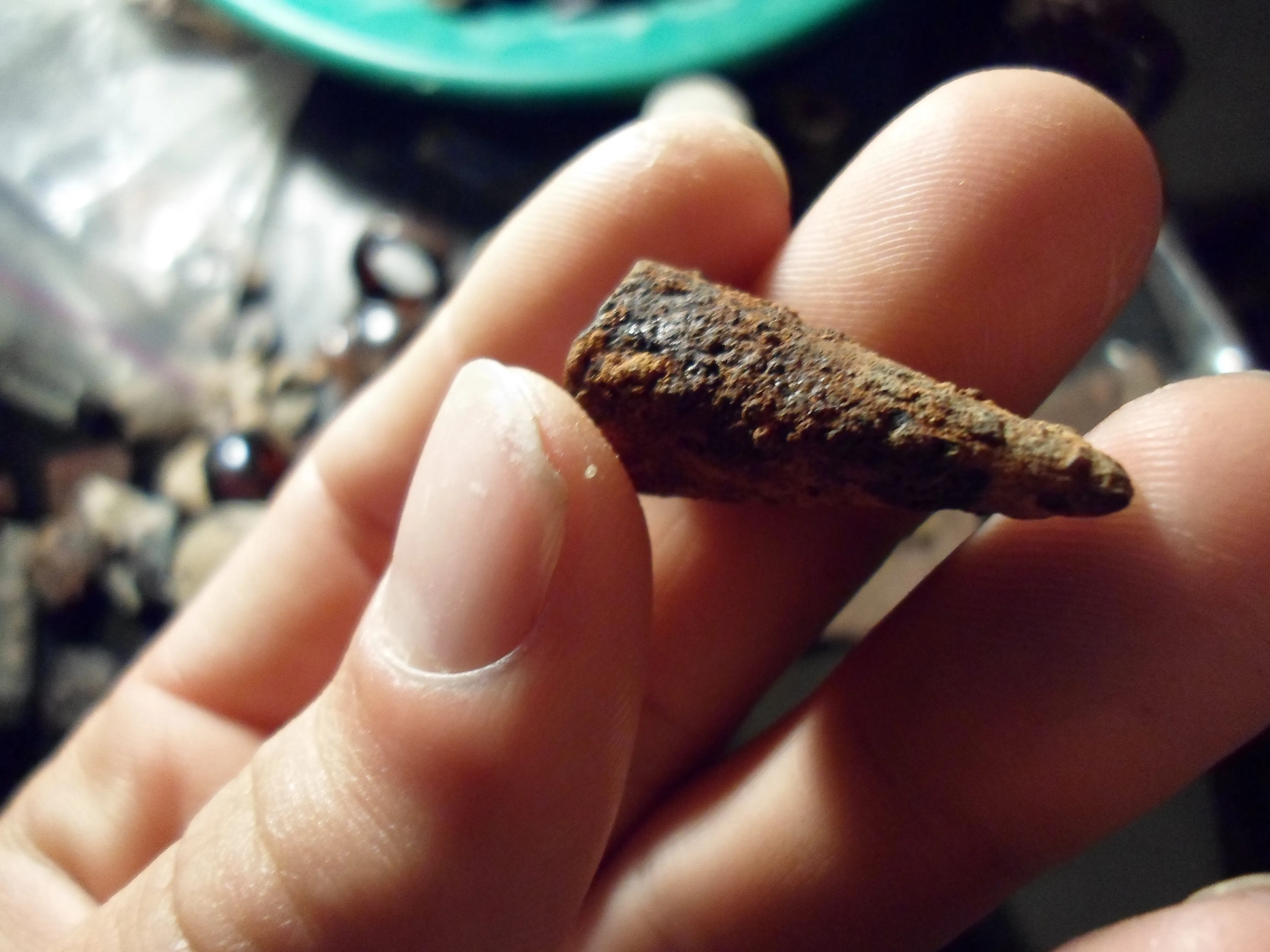 Tip from an old miner's pick!