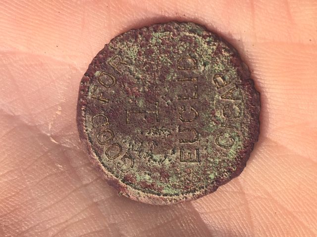 Token from The Weideman Co. in Cleveland. "Good for one Euclid Cigar"