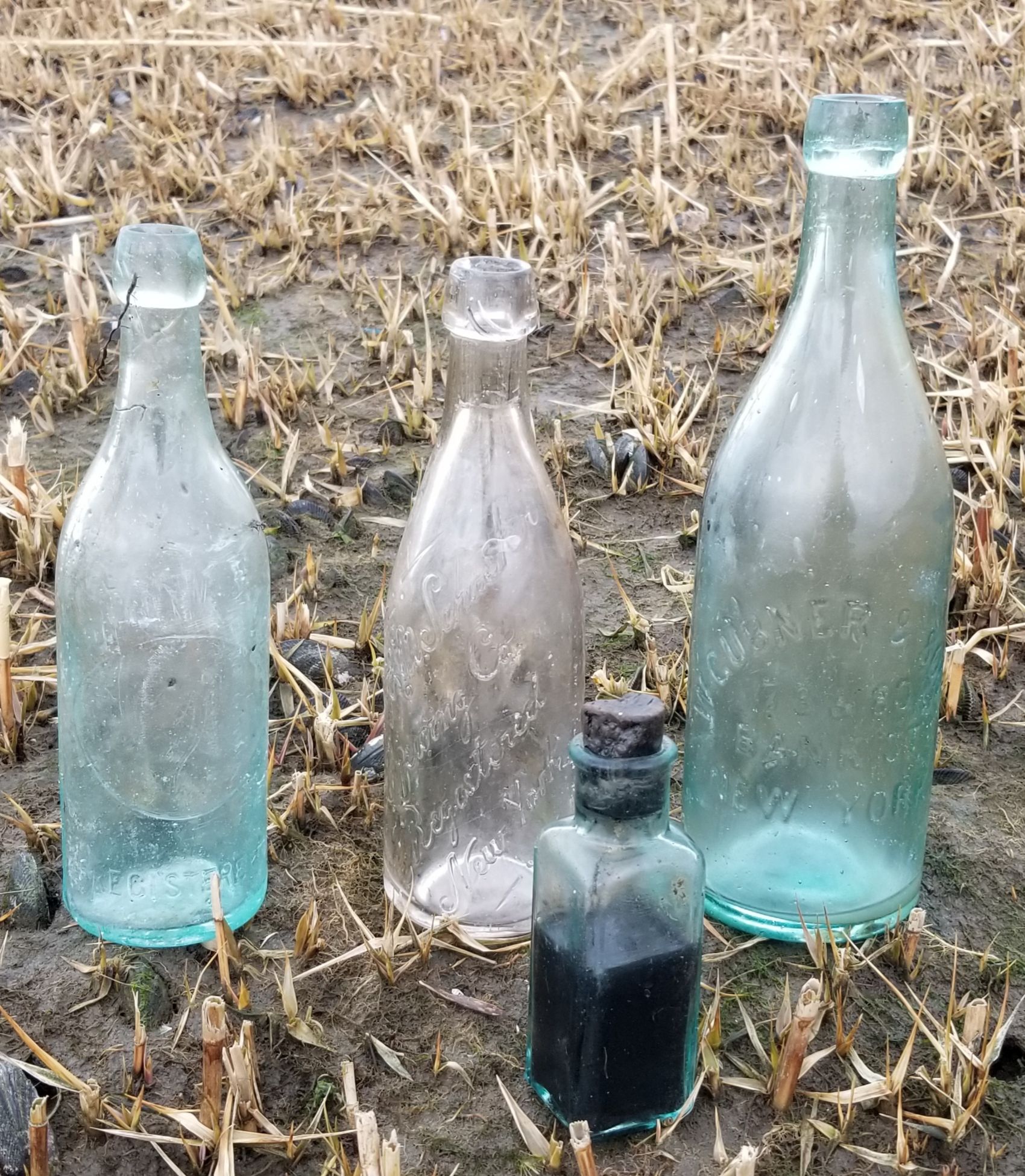 Tooled Blob Bottles