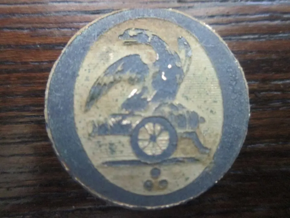 U.S. artillery button from 1820 -1832