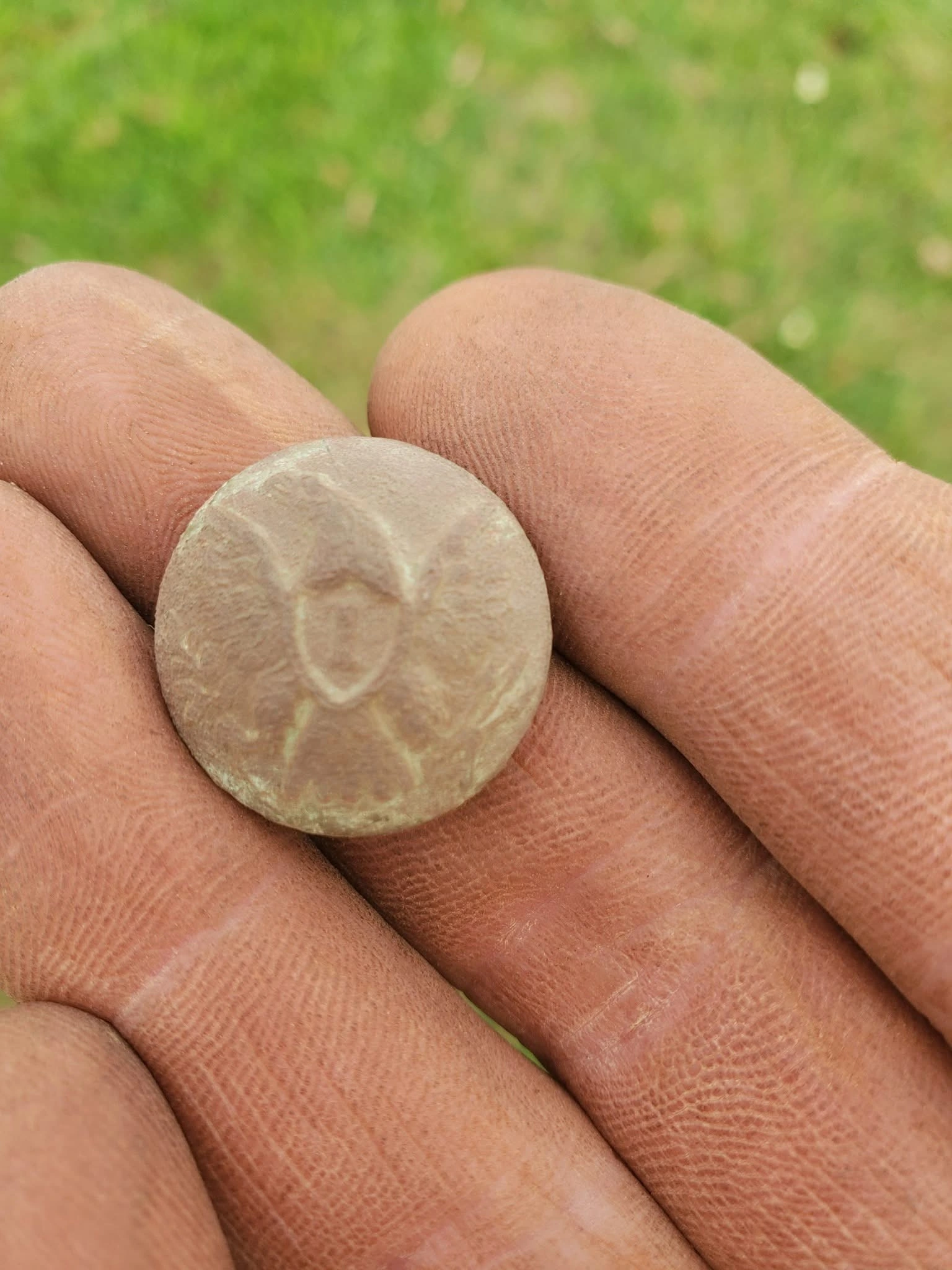 Union Infantry Button