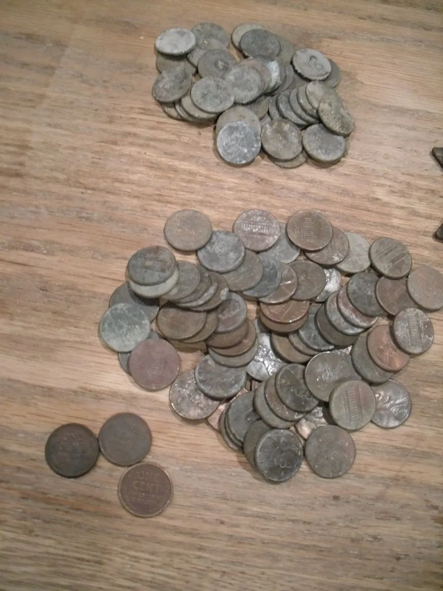 Uvalde 2 finds - pennies - pennies