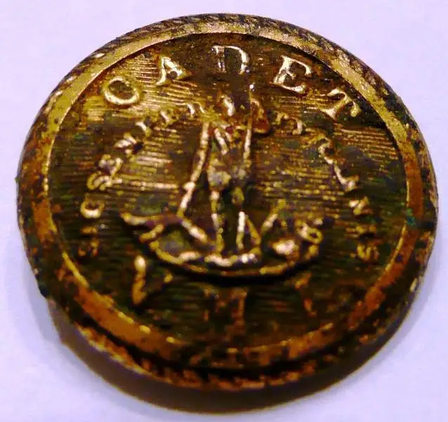 VMI CADET BUTTON 1870