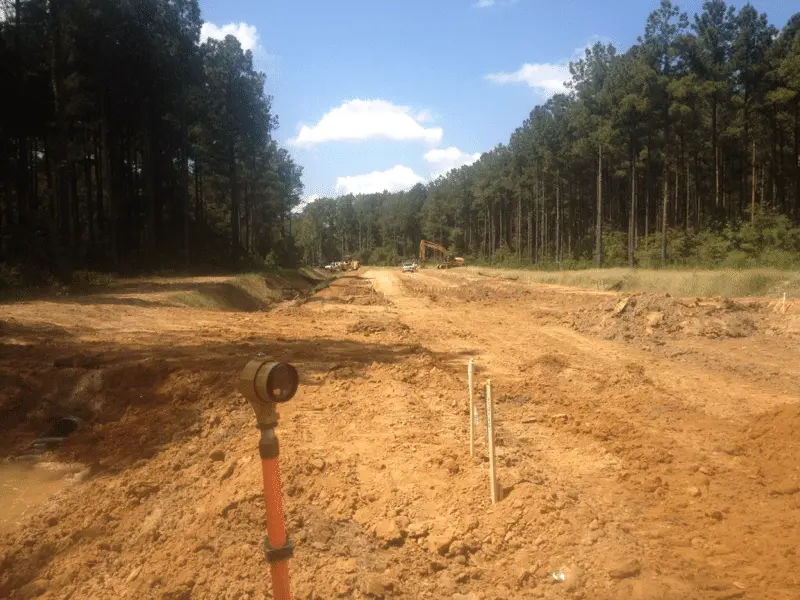 Where I work, we do construction layout on Ga.DOT projects