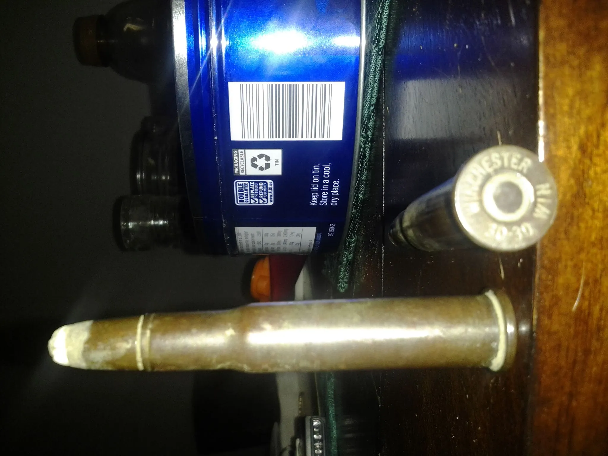 WIN 30-30. Not sure when these were made. Silver tip?