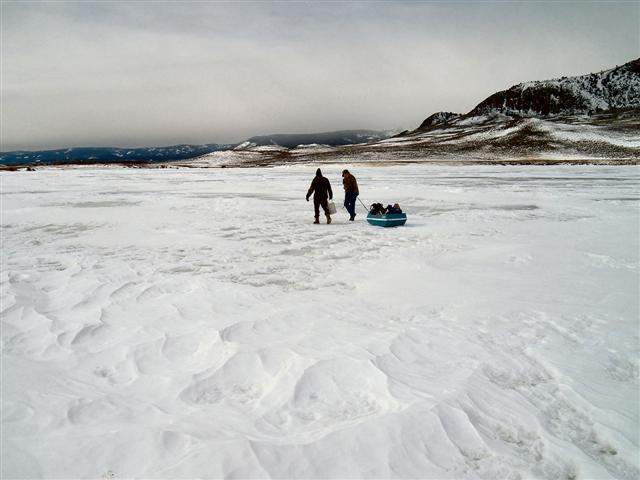 Winter Fun Ice Fishing