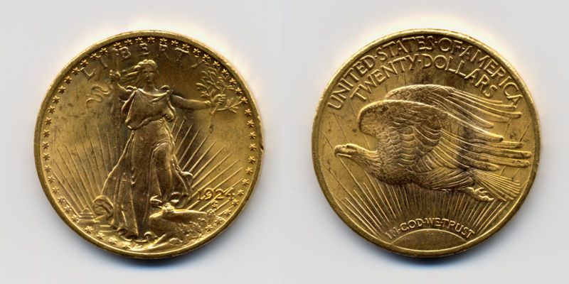 1924-st-gaudens-double-eagle-usa-1ozt-gold-coin